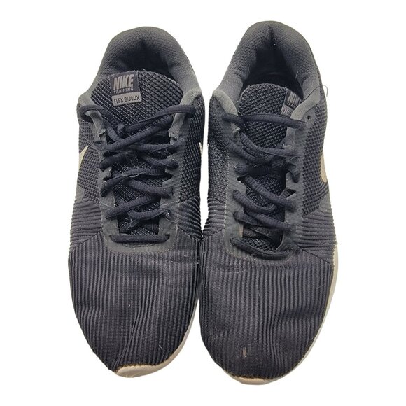 Nike Shoes Womens 10 Flex Bijoux Black Running Crossfit Training Gym 881863-001 - Picture 3 of 11